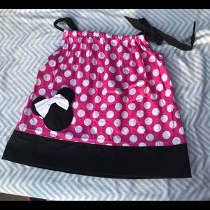 Minnie Mouse handmade pillowcase dress 2t